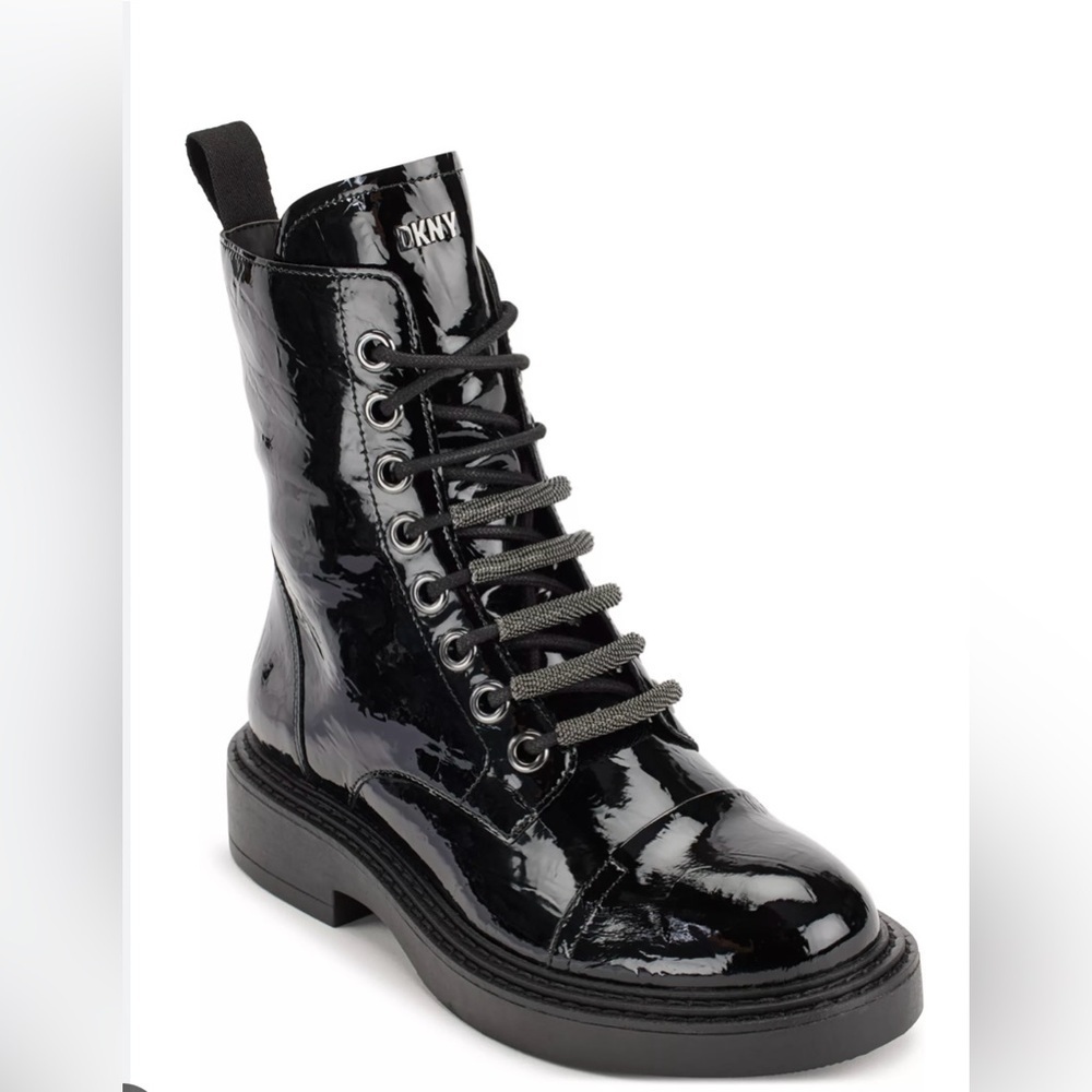 New DKNY
Women's Malaya Lace-Up Combat Booties  7.5